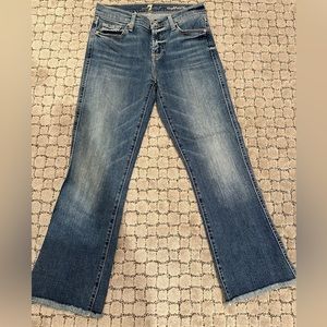 7 For All Mankind Women's Cropped Boot Jean - NWT